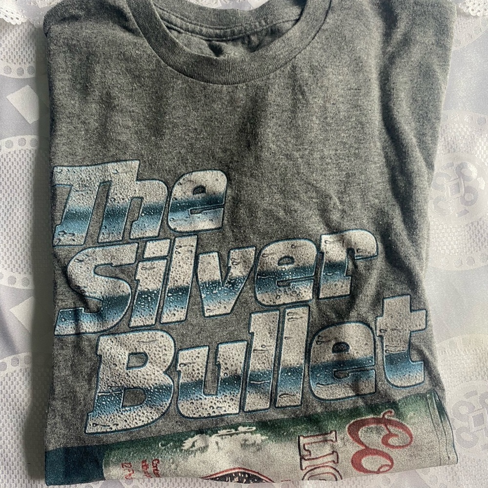 The Silver Bullet Coors Light Graphic T-shirt